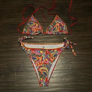 Two piece string bikini. Size 2xl